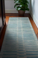 Bashian Chelsea ST264 Princeton Blue Runner Area Rug Room Scene Bashian Chelsea ST264 Princeton Blue Runner Area Rug Room Scene