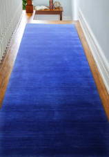 Bashian Contempo ALM197 San Marino Cobalt Runner Area Rug Room Scene Bashian Contempo ALM197 San Marino Cobalt Runner Area Rug Room Scene