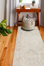 Bashian Corsica CR402 Gianni Grey Runner Area Rug Room Scene Bashian Corsica CR402 Gianni Grey Runner Area Rug Room Scene