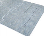 Bashian Greenwich HG238 Sydney Light Blue Area Rug on Angle Bashian Greenwich HG238 Sydney Light Blue Area Rug on Angle