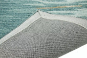 Bashian Greenwich HG385 Macie Teal Area Rug Backing Bashian Greenwich HG385 Macie Teal Area Rug Backing