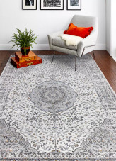 Bashian Sevilla SV2001 Sergio Ivory Area Rug Room Scene Bashian Sevilla SV2001 Sergio Ivory Area Rug Room Scene