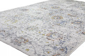 Bashian Sevilla SV2004 Sutton Ivory Area Rug on Angle Bashian Sevilla SV2004 Sutton Ivory Area Rug on Angle