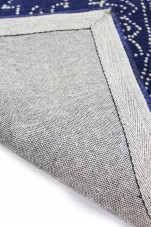 Bashian Venezia CL133 Fenwich Navy Area Rug Backing Bashian Venezia CL133 Fenwich Navy Area Rug Backing