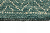 Bashian Venezia CL153 Eloise Teal Area Rug Edge Bashian Venezia CL153 Eloise Teal Area Rug Edge