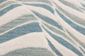 Bashian Verona LC176 Nolita Ivory Teal Area Rug Close Up Bashian Verona LC176 Nolita Ivory Teal Area Rug Close Up