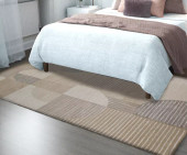Bashian Verona LC182 Nigella Beige Area Rug Room Scene Bashian Verona LC182 Nigella Beige Area Rug Room Scene