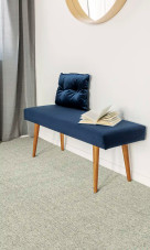 Kaleen Broadloom Great Thatch GTH-77 Silver Area Rug Room Scene