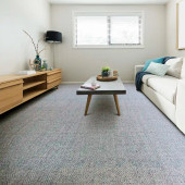 Kaleen Broadloom Jost Van Dyke JVD-10 Denim Area Rug Room Scene