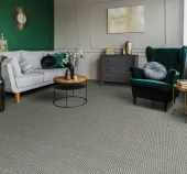 Kaleen Broadloom Sun Valley SUN-38 Charcoal Area Rug Room Scene