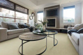 Kaleen Broadloom Toccoa TOC-49 Brown Area Rug Room Scene Kaleen Broadloom Toccoa TOC-49 Brown Area Rug Room Scene