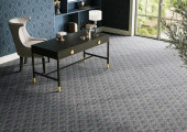 Kaleen Hook & Beam Alpaca ALP-38 Charcoal Area Rug Room Scene Kaleen Hook & Beam Alpaca ALP-38 Charcoal Area Rug Room Scene