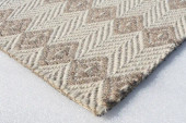 Kaleen Hook & Beam Essence ESS-75 Grey Area Rug Corner Kaleen Hook & Beam Essence ESS-75 Grey Area Rug Corner