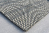 Kaleen Hook & Beam Expressions EXP-17 Blue Area Rug Corner Kaleen Hook & Beam Expressions EXP-17 Blue Area Rug Corner