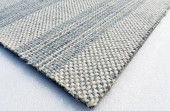 Kaleen Hook & Beam Fancy Free FCF-17 Blue Area Rug Corner Kaleen Hook & Beam Fancy Free FCF-17 Blue Area Rug Corner