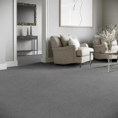 Kaleen Hook & Beam Free Spirit FSP-85 Carbon Area Rug Room Scene Kaleen Hook & Beam Free Spirit FSP-85 Carbon Area Rug Room Scene