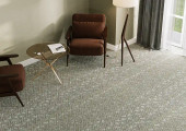 Kaleen Hook & Beam Incredible INC-60 Mocha Area Rug Room Scene Kaleen Hook & Beam Incredible INC-60 Mocha Area Rug Room Scene