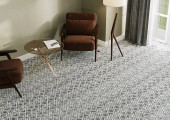 Kaleen Hook & Beam Incredible INC-80 Ash Area Rug Room Scene Kaleen Hook & Beam Incredible INC-80 Ash Area Rug Room Scene