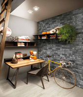 London Brick Charcoal 2.33" x 10" Porcelain Floor or Wall Tile London Brick Charcoal 2.33" x 10" Porcelain Floor or Wall Tile