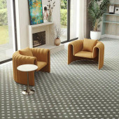 Kaleen Hook & Beam Royal Flush RYF-77 Silver Area Rug Room Scene Kaleen Hook & Beam Royal Flush RYF-77 Silver Area Rug Room Scene