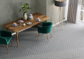 Kaleen Hook & Beam Stunning STU-75 Grey Area Rug Room Scene Kaleen Hook & Beam Stunning STU-75 Grey Area Rug Room Scene