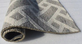 Kaleen Hook & Beam Vega VEG-77 Silver Area Rug Texture Kaleen Hook & Beam Vega VEG-77 Silver Area Rug Texture