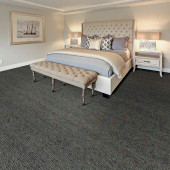 Kaleen PureLife Winthrop WIN-38 Charcoal Area Rug Room Scene Kaleen PureLife Winthrop WIN-38 Charcoal Area Rug Room Scene