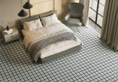 Kaleen Hook & Beam Encore ENC-02 Black Area Rug Room Scene Kaleen Hook & Beam Encore ENC-02 Black Area Rug Room Scene