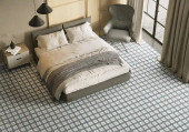 Kaleen Hook & Beam Encore ENC-22 Navy Area Rug Room Scene Kaleen Hook & Beam Encore ENC-22 Navy Area Rug Room Scene