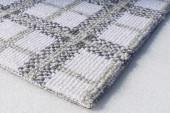 Kaleen Hook & Beam Encore ENC-38 Charcoal Area Rug Corner Kaleen Hook & Beam Encore ENC-38 Charcoal Area Rug Corner