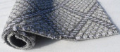 Kaleen Hook & Beam Reflection RFL-38 Charcoal Area Rug Texture Kaleen Hook & Beam Reflection RFL-38 Charcoal Area Rug Texture