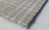 Kaleen Hook & Beam Whispering Hills WHI-03 Beige Area Rug Corner Kaleen Hook & Beam Whispering Hills WHI-03 Beige Area Rug Corner