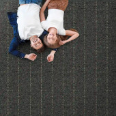 Kaleen PureLife Pilar PLR-38 Charcoal Area Rug Room Scene Kaleen PureLife Pilar PLR-38 Charcoal Area Rug Room Scene