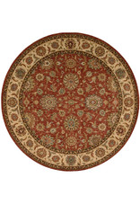 Living Treasures  LI05 Rust Round Area Rug by Nourison Living Treasures  LI05 Rust Round Area Rug by Nourison