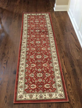 Radici Como Brick Runner Area Rug Room Scene