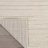 Nourison Andes AND01 Ivory Grey Area Rug Backing