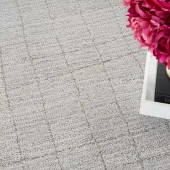 Nourison Andes AND04 Grey Area Rug Close Up