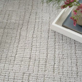 Nourison Andes AND06 Silver Area Rug Close Up