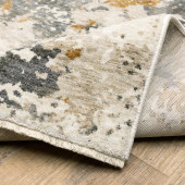 Oriental Weavers Hayden HAY10 Beige Rust Area Rug Texture