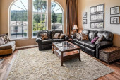 Dynamic Rugs Octo 6902-199 Cream Multi Area Rug Room Scene Dynamic Rugs Octo 6902-199 Cream Multi Area Rug Room Scene