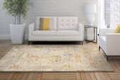 Dynamic Rugs Hudson 1452-899 Beige Multi Area Rug Room Scene Dynamic Rugs Hudson 1452-899 Beige Multi Area Rug Room Scene