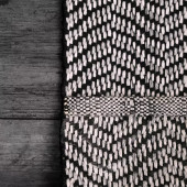 Dynamic Rugs Allegra 2986-919 Grey Ivory Black Area Rug Corner Dynamic Rugs Allegra 2986-919 Grey Ivory Black Area Rug Corner