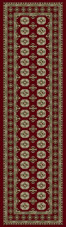 Dynamic Rugs Ancient Garden 57102-1293 Red Beige 2x8 Runner Area Rug