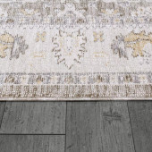 Dynamic Rugs Calypso 13507-190 Ivory Grey Area Rug Pile