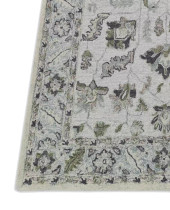 Dynamic Rugs Daisy 9083-499 Sage Multi Area Rug Corner