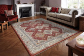Dynamic Rugs Dakota 6641-399 Red Multi Area Rug Room Scene Dynamic Rugs Dakota 6641-399 Red Multi Area Rug Room Scene