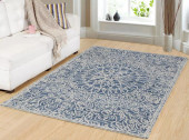 Dynamic Rugs Darcy 1131-150 Ivory Denim Area Rug Room Scene Dynamic Rugs Darcy 1131-150 Ivory Denim Area Rug Room Scene