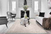 Dynamic Rugs Hamilton 10601-100 Cream Area Rug Room Scene Dynamic Rugs Hamilton 10601-100 Cream Area Rug Room Scene
