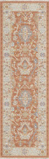 Dynamic Rugs Juno 6885-619 Rust Ivory Multi Runner Area Rug