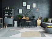 Dynamic Rugs Polaris 46004-6161 Ivory Multi Area Rug Room Scene Dynamic Rugs Polaris 46004-6161 Ivory Multi Area Rug Room Scene